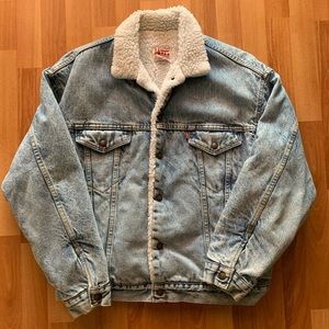 Vintage Levi’s Sherpa Jean Jacket